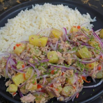 FILETE DE ATUN CON PAPA